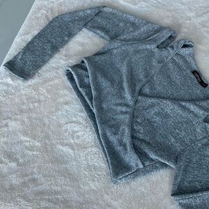 Boohoo cut out crop top